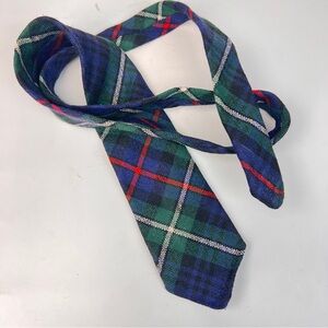 Boys MacKenzie Tartan Tie All Wool Made in Scotland Plaid Necktie